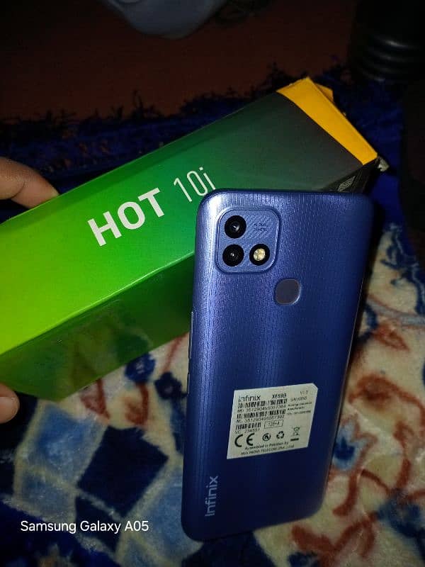 infinix hot 10i 4ram 128 storage. All ok mobil phone. 1