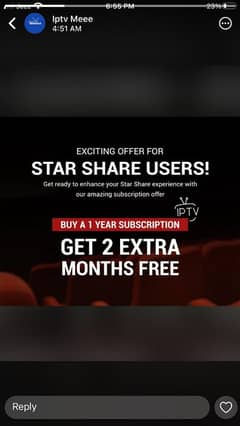 Starshare iptv non stop 03025083061