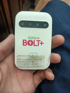 zong 4G bolt+ for sale