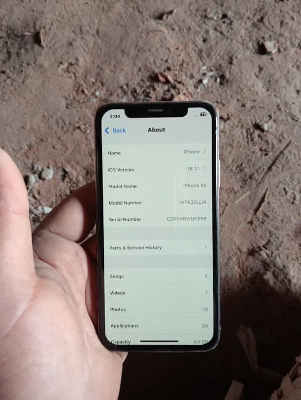 iPhone xs 64GB factory esim time baki urgent sale 5