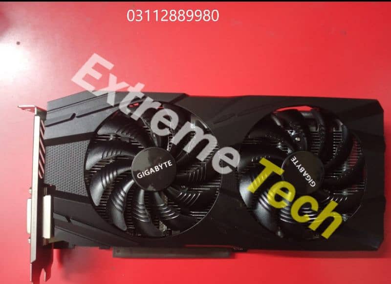 Imported Gigabyte Rx 580 8gb Graphic Card GPU For Gaming Pc 3