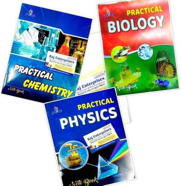 practical copies 9th and 10th bio physics checked copies Star 1