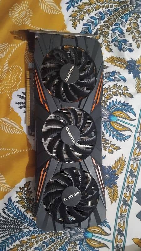 Gtx 1070ti 8gb tripple fan 7