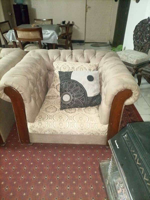 5 seater beautiful sofa set for sale 2