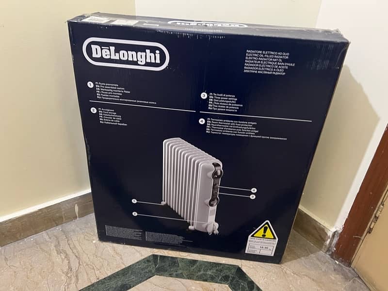 DeLonghi oil heater 1