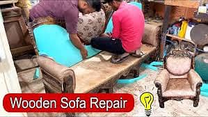 Repairing Sofa | Sofa Maker | Sofa Polish | New Sofa | Fabric Change 2