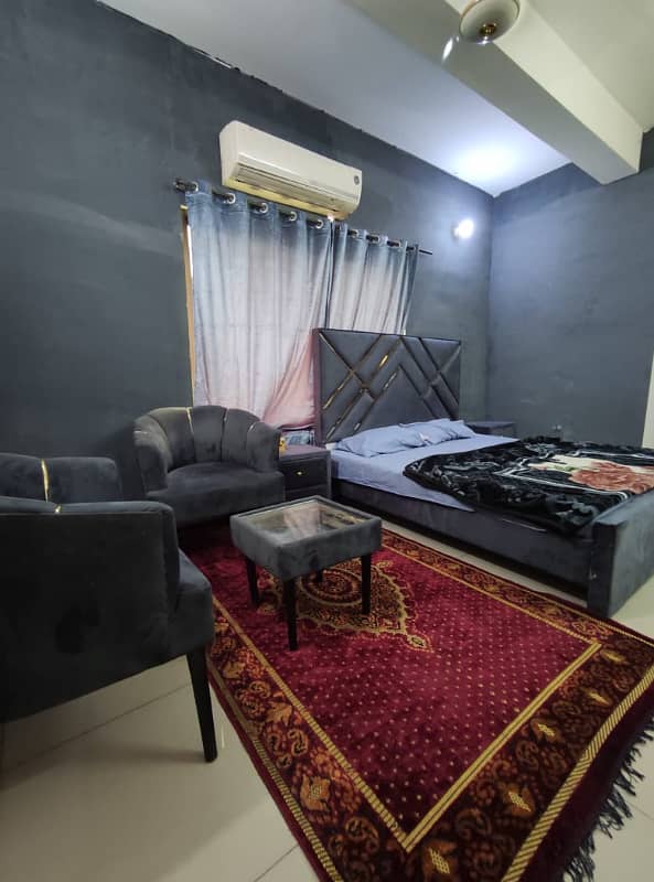 Par day 1bed studio apartment for rent 3