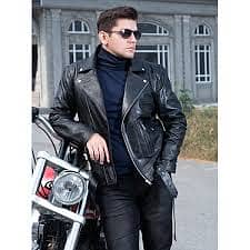 Top Quality Leather Motorbike Off-Road Outdoor Riding Rider jacket 1