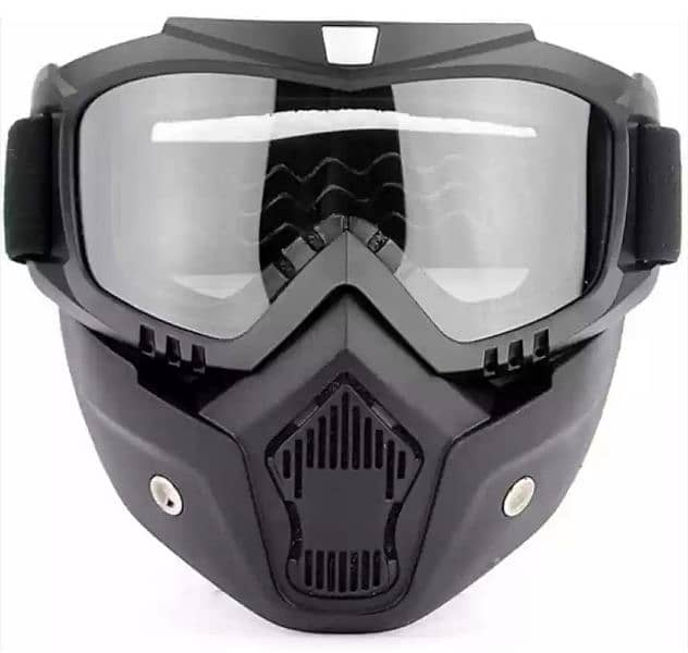 Motorcycle dust proof Hamlet+Glasses (Available for delivery) 4