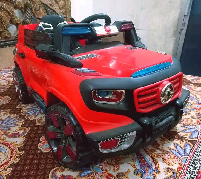 Big size KIDS imported jeep car excellent condition opening doors+digi 1