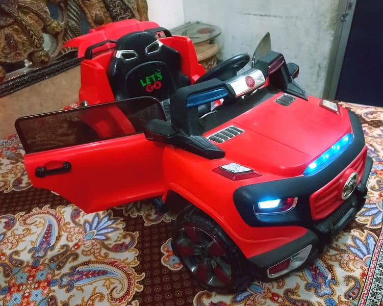 Big size KIDS imported jeep car excellent condition opening doors+digi 5