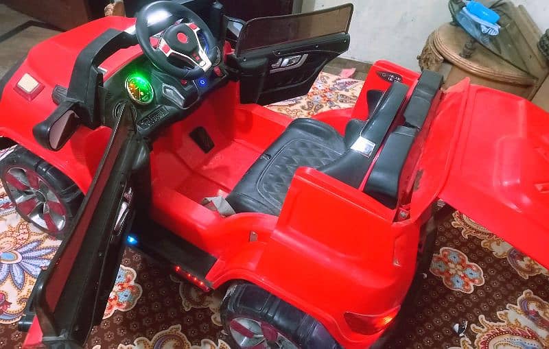 Big size KIDS imported jeep car excellent condition opening doors+digi 6