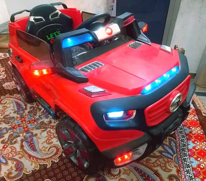 Big size KIDS imported jeep car excellent condition opening doors+digi 16