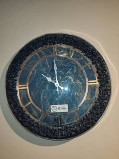 Mdf epoxy art Wall Clock