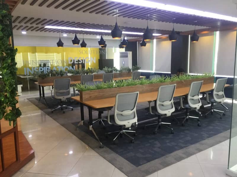 Gulberg Ready To Move 2500 Sq Feet Fully Furnished Office Space Is Available For Rent 1