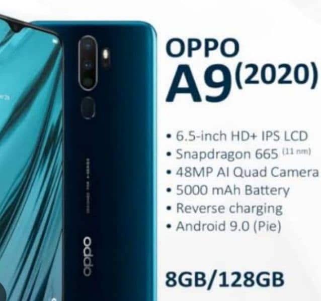 Oppo A9 2020 in Brand New Condition 2