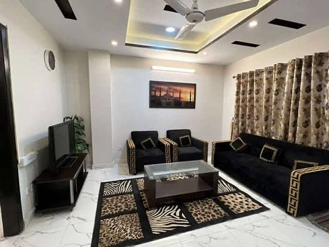 Furnished Studio apartment for rent Bharia town civic center Rawalpindi 0