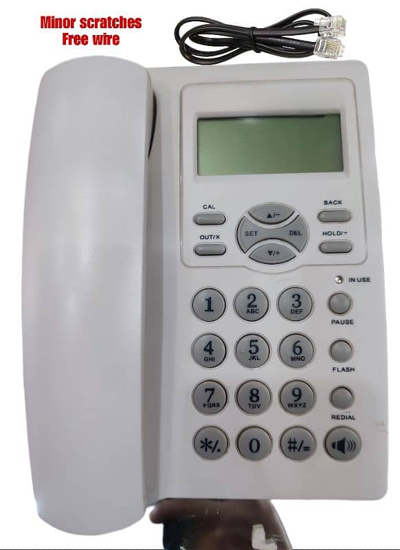 Land line Telephone set Refurbished (MIX MODELS) 3