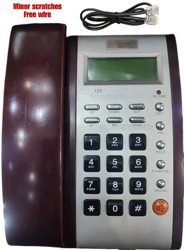 Land line Telephone set Refurbished (MIX MODELS) 4