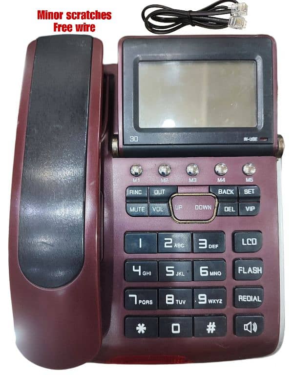 Land line Telephone set Refurbished (MIX MODELS) 7