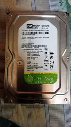 1Tb Hard Disk WB Green Power