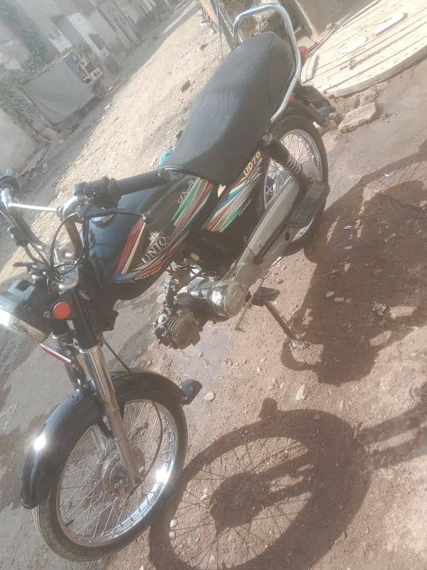 70 bike 10_10 condition bilkul new saman hai 45k demand no time pas 7