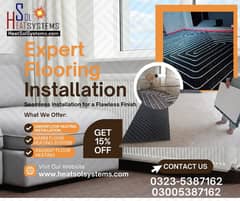 Floor Heating Installation system -Radiators - Boilers-Floor Heating