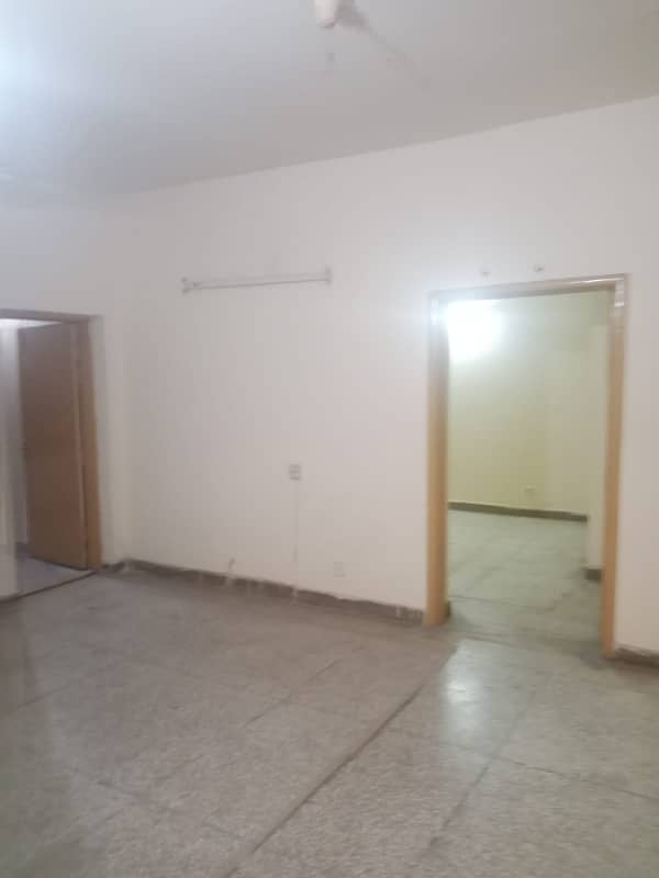 G11/3 ibne sina road C type flat For Rent Ground floor only family 4