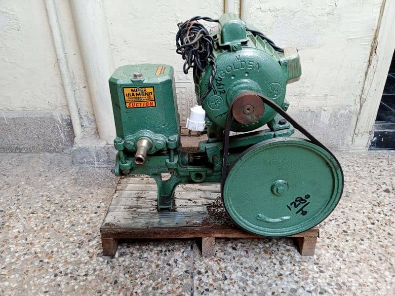 Diamond water pump , golden induction motor 3