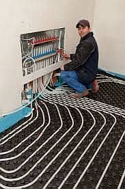 Under Floor Heating Installation system -Radiators - Boilers underflor 4