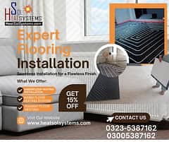 Under Floor Heating Installation system -Radiators - Boilers underflor 11