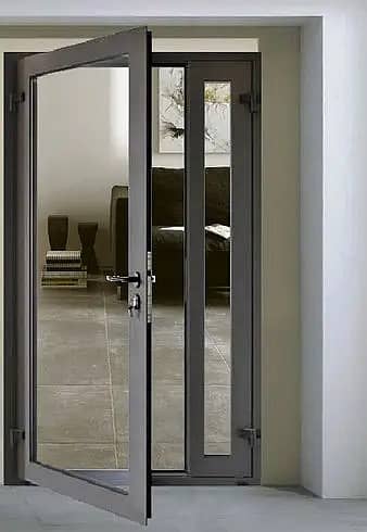 Aluminium window/upvc door/glass work/partition/upvc window/cabine 12