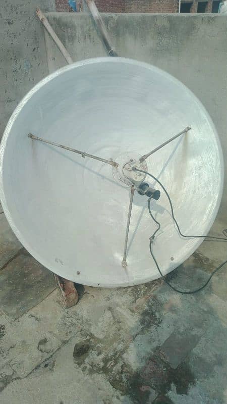 satellite dish  receiver 7