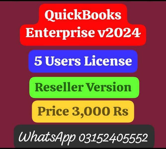 QuickBooks 2024 All In One Softwares Pack 1