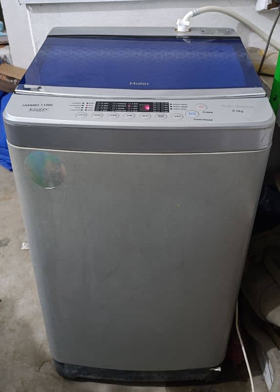 Haier Fully Automatic Washing Machine 8kg 0