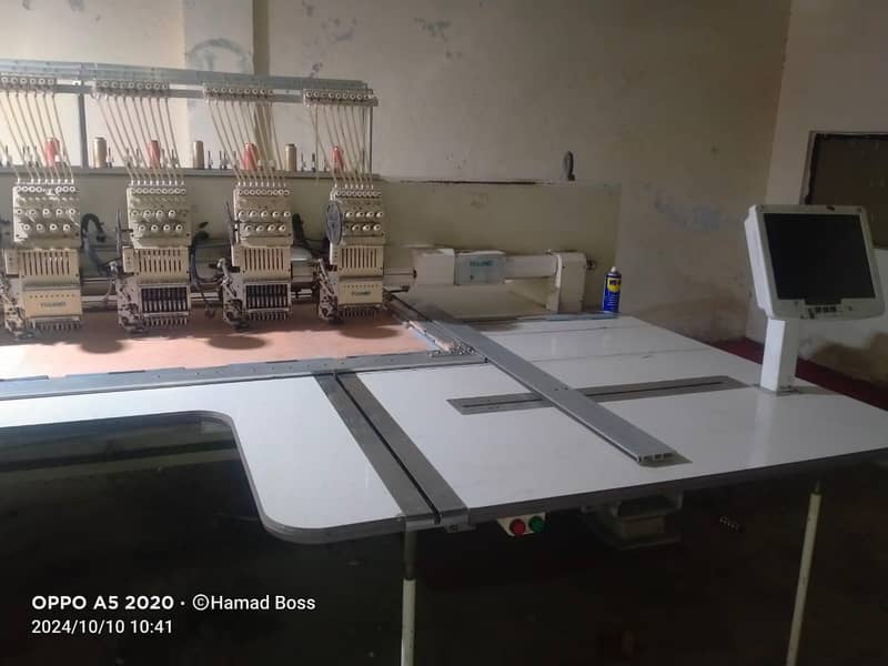 Yuemei Multi head embroidery machine 2