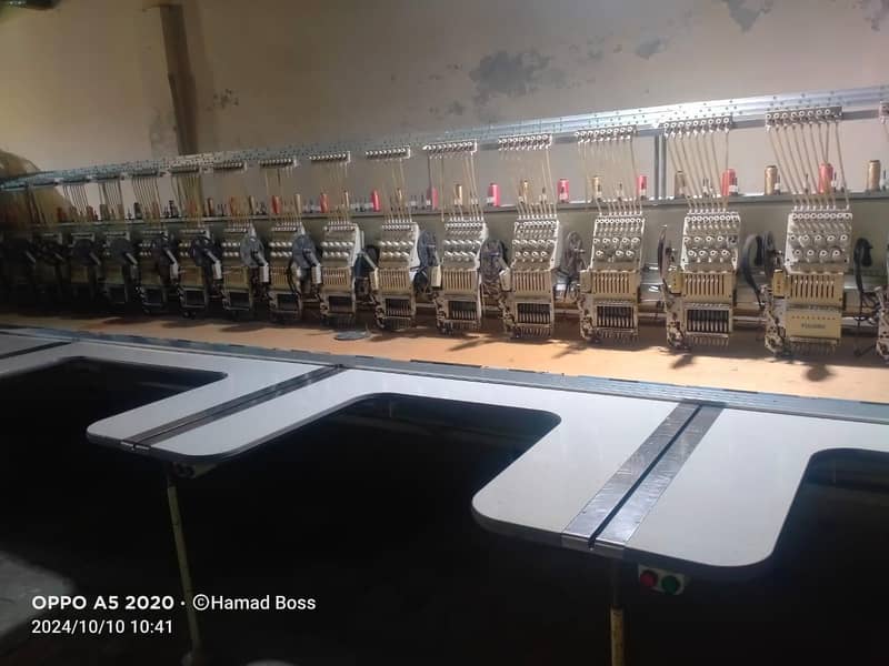 Yuemei Multi head embroidery machine 3