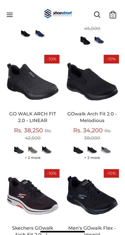 Flat 60 % off Original Skechers 0