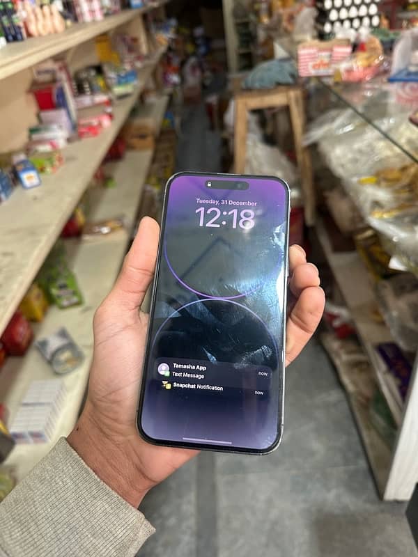 i phone 14 pro max duel sim physical pta approved (256 GB) 2