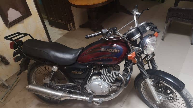 Suzuki Gs 150 with Disk Break 2