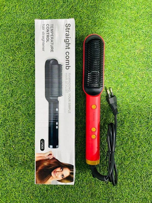 Hair straightener brush style 1