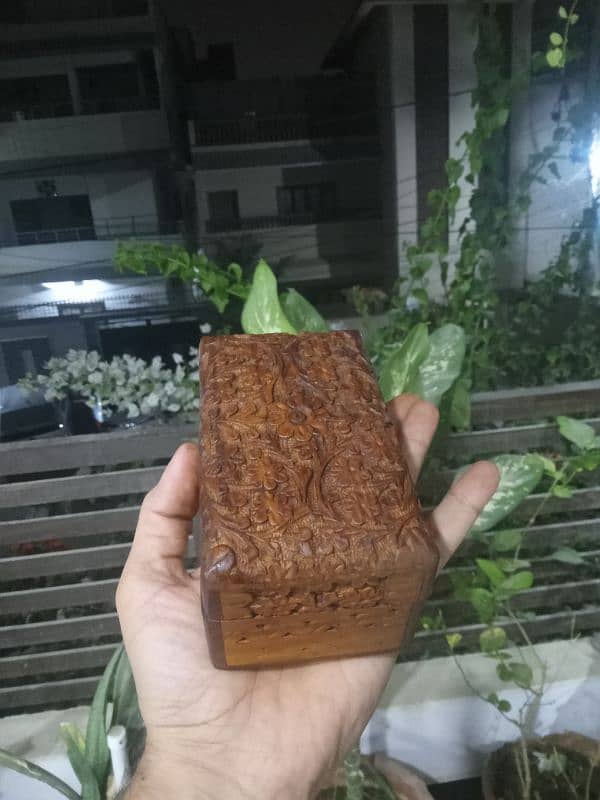 wooden Antique Box 0