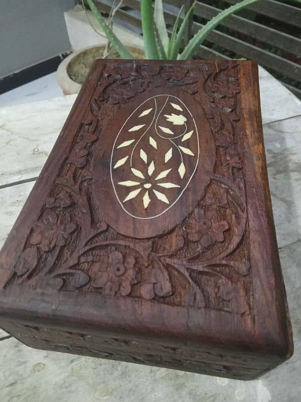 wooden Antique Box 6