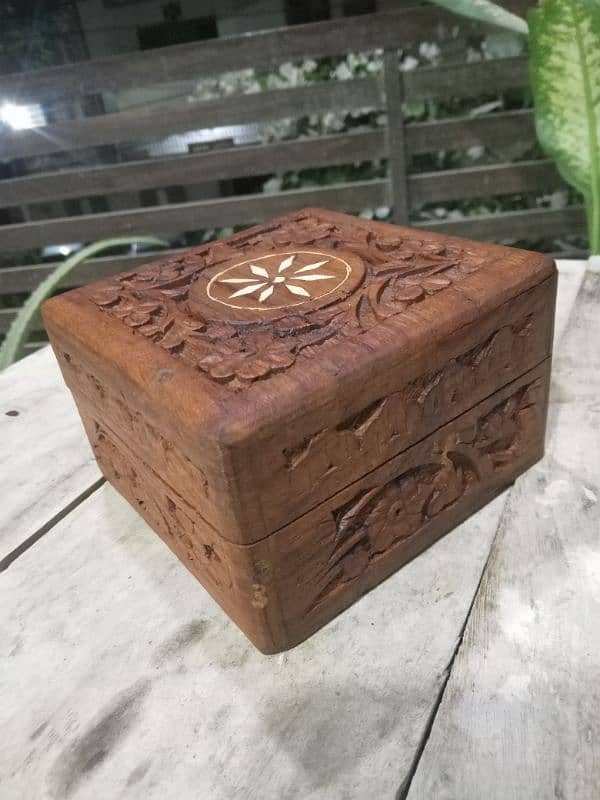 wooden Antique Box 8