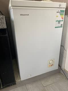 Hisense Single Door Deep Freezer Compact and Reliable Freezing