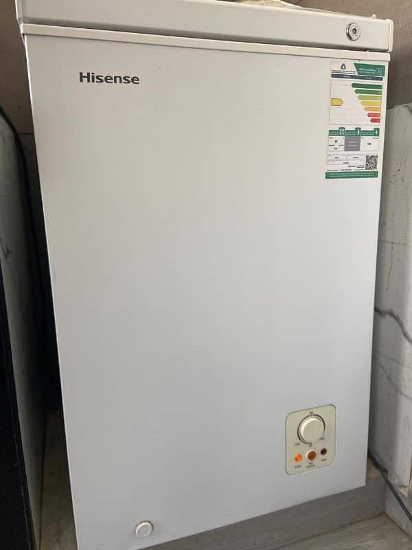 Hisense Single Door Deep Freezer Compact and Reliable Freezing 1