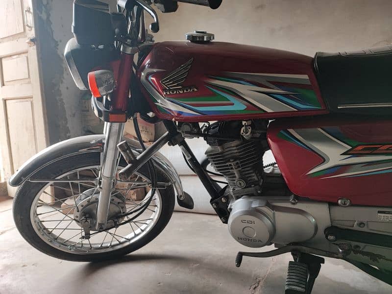 Honda CG 125 Red 0