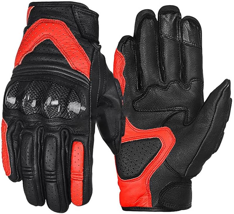 Men Motor Bike Full Fingre Breathable Best Quality Gloves 1