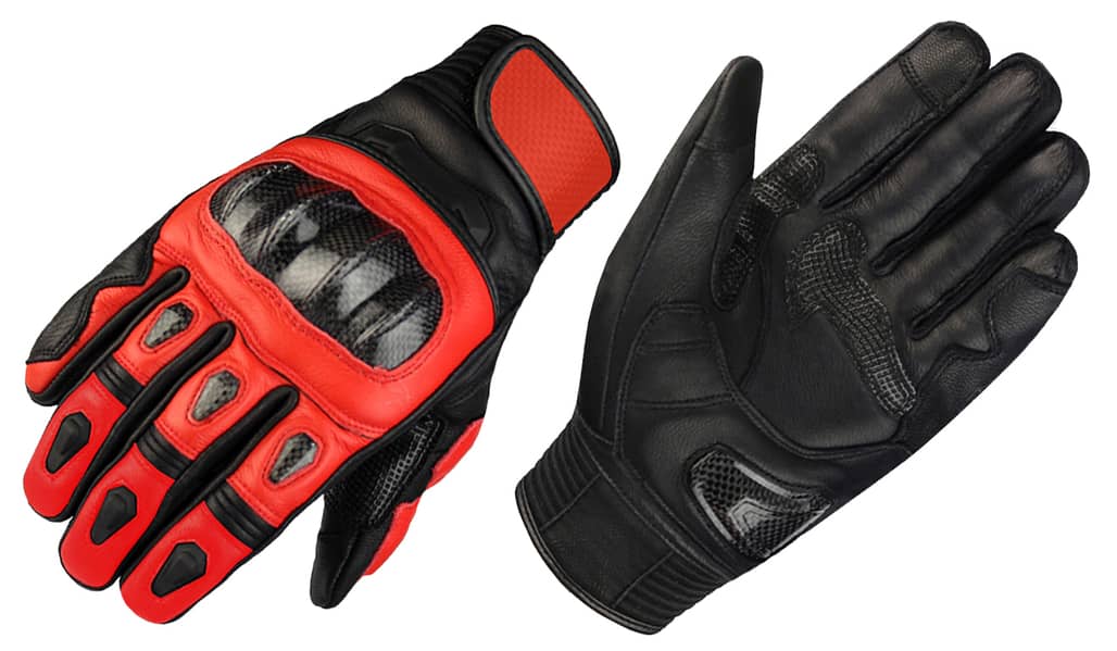 Men Motor Bike Full Fingre Breathable Best Quality Gloves 2