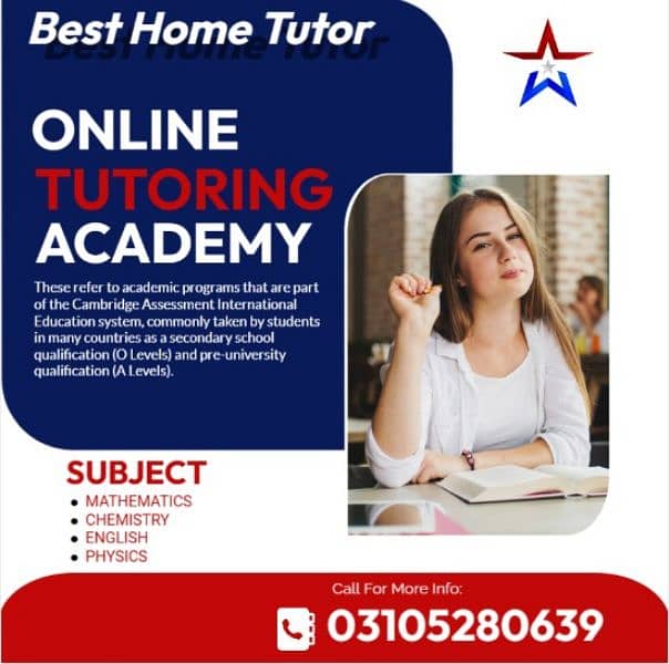 HOME TUTORS AND ONLINE TUTORS AVAILABLE 0